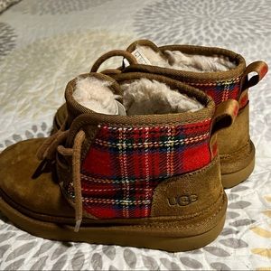 Ugg boots plaid